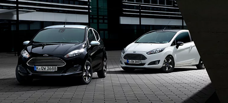 New Black and White Editions of the Ford Fiesta and Ka!