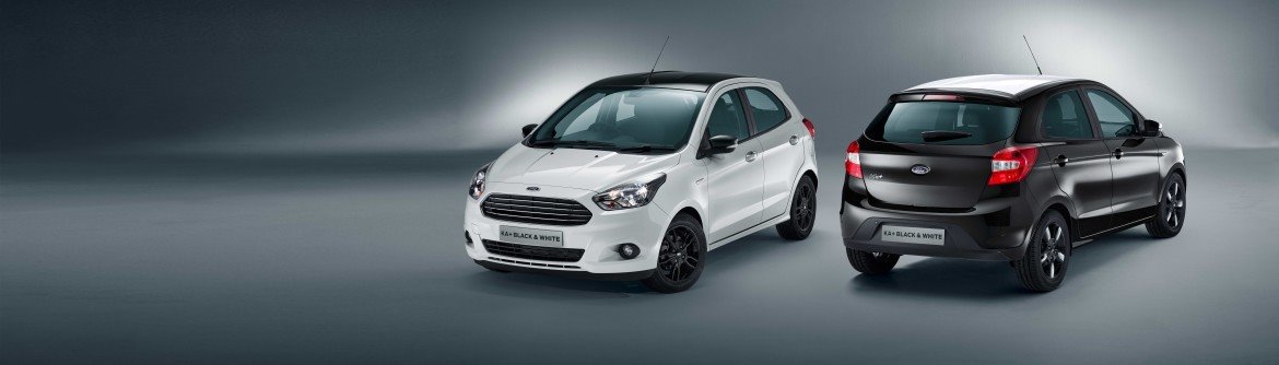 Ford Launch the new Black and White Colour Editions of the new Ford KA+, bringing a new sense of sty