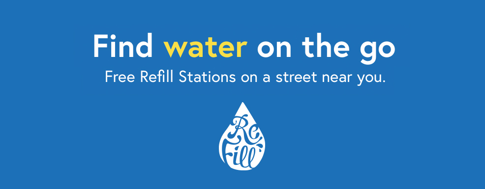 Refill - Free Tap Water at TC Harrison Ford Burton and Derby