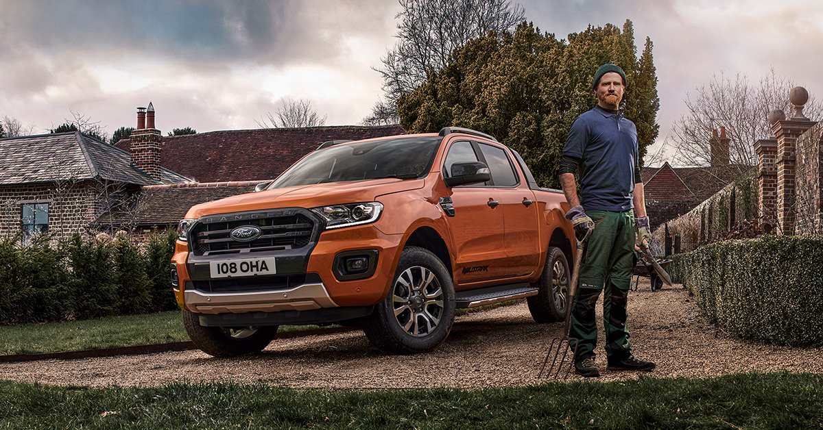 The Ford Commercial Range, featuring Landscape Gardeners