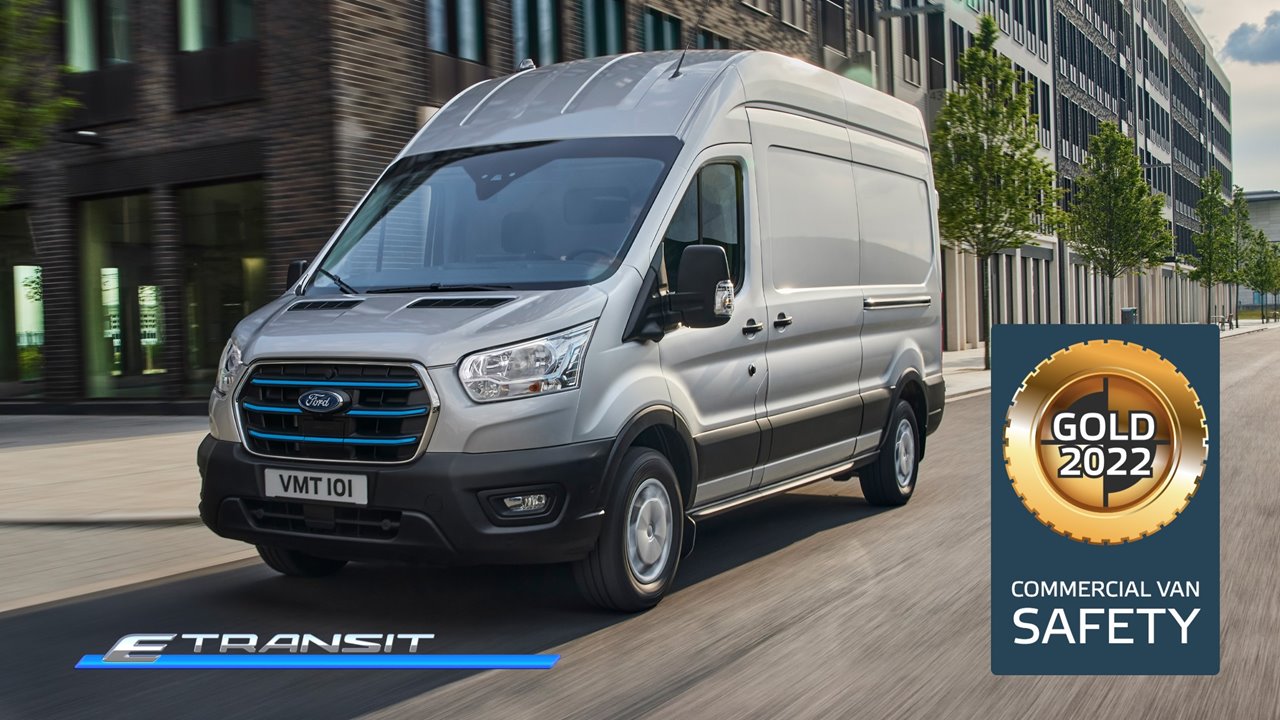 All-Electric Ford E-Transit Collects Gold Award
