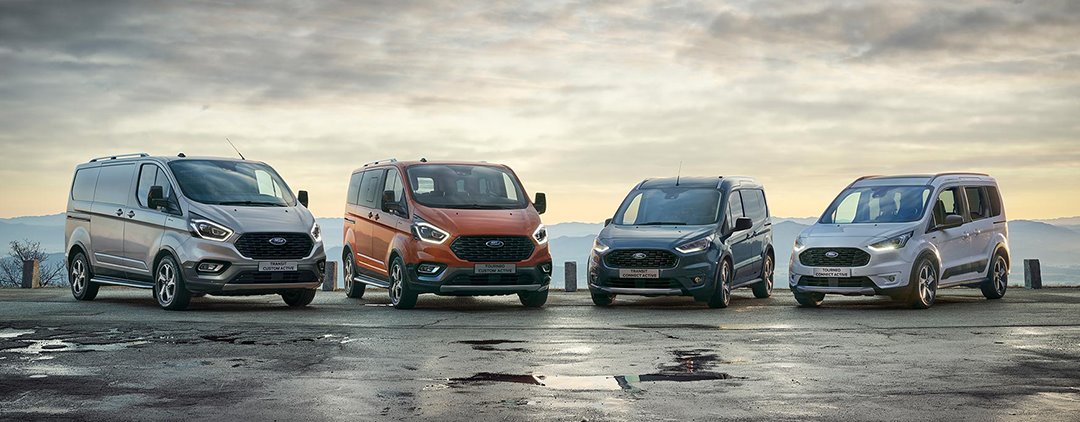 Ford Unveils New Tourneo and Transit Active Range
