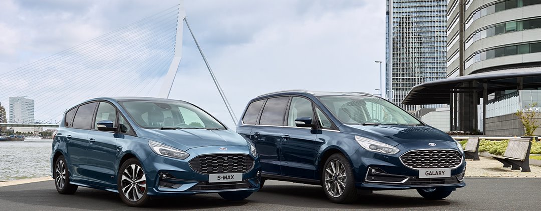Ford enhance the Galaxy and S-MAX with more style and technology